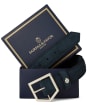 Fairfax & Favor Felbrigg Suede Belt - Teal