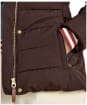 Women's Joules Aspen Showerproof Jacket - Chocolate Brown