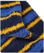 Men's Joules Fluffy Stripe Socks - Blue Stripe