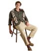 Men's Joules Herringbone Linen, Classic Fit Shirt - Khaki Green