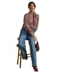 Women's Joules Tabby Blouse - Brown Houndstooth