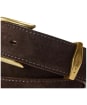 Women's R.M. Williams Cassidy 1" 1/4 Leather Belt - Chocolate