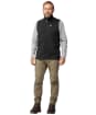 Men's Fjallraven Övik Lite Fleece Vest - Dark Navy