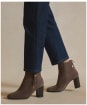 Women's Fairfax & Favor Heeled Oakham Ankle Boots - Deep Taupe