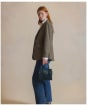 Fairfax & Favor Mini Windsor Suede Handbag - Teal