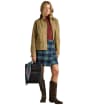 Women's Joules Amy Long Sleeve High Neck Jersey Top - Russet