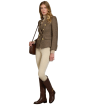 Women’s Holland Cooper Knightsbridge Double Breasted Blazer - Large Brown Herringbone