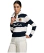 Women's Holland Cooper Rugby Shirt - Navy / Ecru
