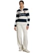 Women's Holland Cooper Rugby Shirt - Navy / Ecru
