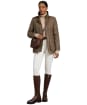 Women’s Holland Cooper Country Classic Tweed Jacket - Large Brown Herringbone