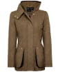 Women’s Holland Cooper Country Classic Tweed Jacket - Large Brown Herringbone