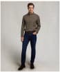 Men's Holland Cooper Classic Button Down Shirt - Ruby / Khaki Check