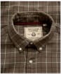 Men's Holland Cooper Classic Button Down Shirt - Ruby / Khaki Check