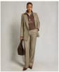 Women's Holland Cooper Essential Relaxed Fit Quarter Zip Sweat - Walnut