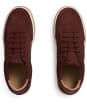 Fairfax & Favor Kendrick Suede Trainer - Port