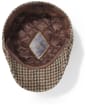 Hicks & Brown Felsham Tweed Baker Boy Cap - Moss