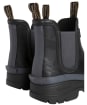 Men's Barbour Breacon Chelsea Welly - Black / Dark Grey