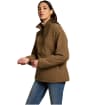 Women's Holland Cooper Relaxed Fit Country Quarter Zip - Chestnut