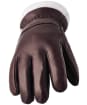 Women's Hestra Edda Leather Gloves - Espresso