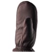 Women's Hestra Edda Leather Mitts - Espresso