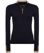 Women's Holland Cooper Zoe Quarter Zip Knit - Ink Navy
