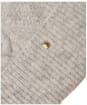Women's Joules Cable Knit Bobble Hat - Grey