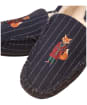 Men's Joules Moccasin Slippers - Navy Fox