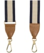 Women's Fairfax & Favor Signature Webbing Strap - Navy / Cream