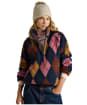 Women's Joules Cable Knit Bobble Hat - Oatmeal