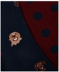 Women's Joules Everyday Sock - 2 Pack - Navy Mini Dog