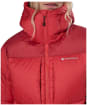 Women's Montane Glacium Hooded Down Jacket - Adrenaline Red