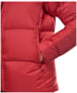Women's Montane Glacium Hooded Down Jacket - Adrenaline Red