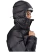 Women's Montane Glacium Hooded Down Jacket - Midnight Grey