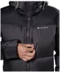 Women's Montane Glacium Hooded Down Jacket - Midnight Grey