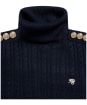 Women's Holland Cooper Seattle Roll Neck Cable Knit - Ink Navy