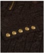 Women's Holland Cooper Bridget Quarter Zip Knit - Chocolate