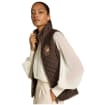 Women's Holland Cooper Boughton Diamond Quilt Gilet - Walnut