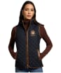 Women's Holland Cooper Boughton Diamond Quilt Gilet - Ink Navy