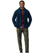 Men's Aubin Helston Twist Shawl Cardigan - Indigo