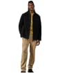 Men's Aubin Nettleham Wool Jacket - Chocolate Herringbone