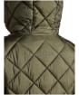 Women's Joules Chessington Showerproof Quilted Coat - Green