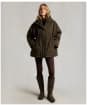 Women's Holland Cooper One-Size Waterproof Parka - Olive Brown