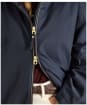 Women's Joules Coverall Oversized Fleece Lined Waterproof Coat - Navy