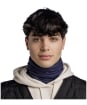 Buff Original Ecostretch Solid Necktube Gaiter UPF 50 - Night Blue