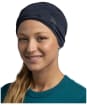 Buff Merino Lightweight Solid Necktube - Night Blue