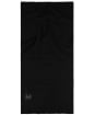 Buff Merino Midweight Necktube Gaiter - Black