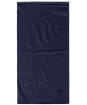 Buff Merino Midweight Melange Necktube - Night Blue