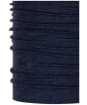 Buff Merino Midweight Melange Necktube - Night Blue