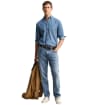 Men's GANT Regular Fit Jeans - Semi Light Worn In