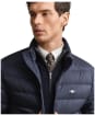 Men's GANT Light Down Jacket - Evening Blue